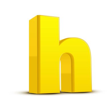 küçük sarı harf H