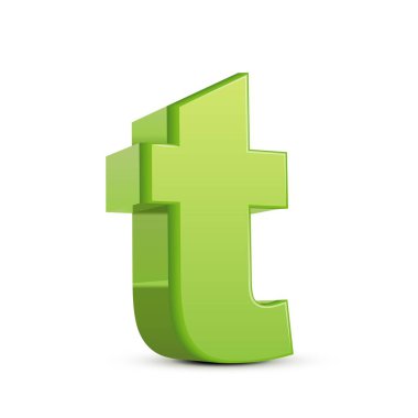 küçük yeşil çimen harf T