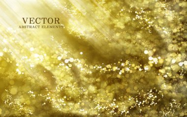 Altın ışık arka plan
