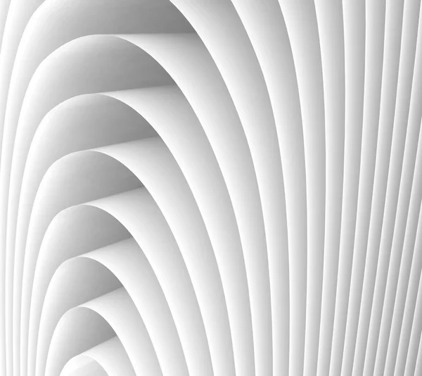 3D rendering wavy paper sheets — Stock Photo, Image