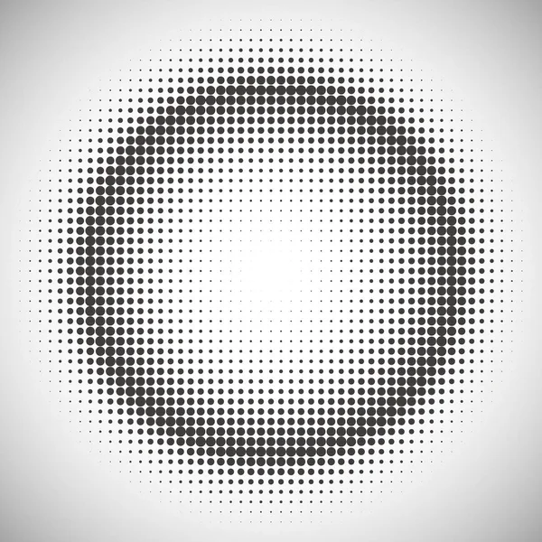 Abstract halftone pattern — Stock Vector