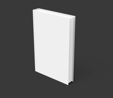 3D render kitap mockup