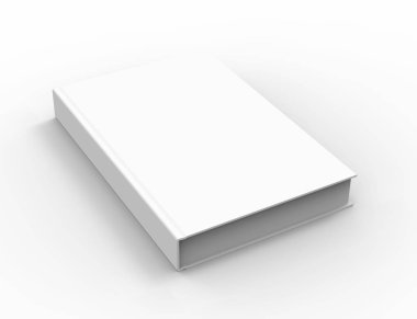 3D render kitap mockup