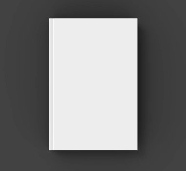 3D render kitap mockup