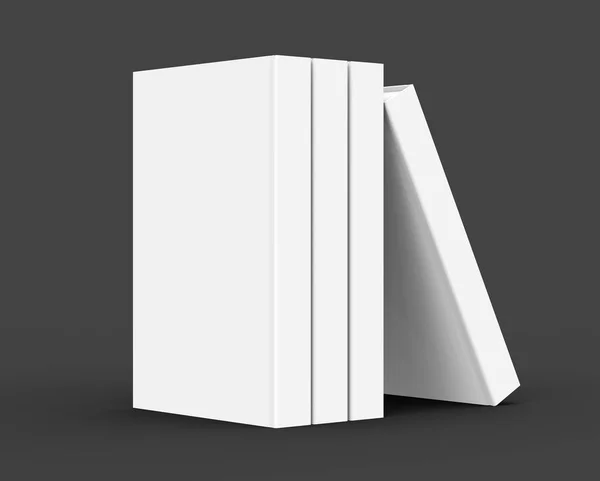 3D rendering books mockup — Stock Photo, Image