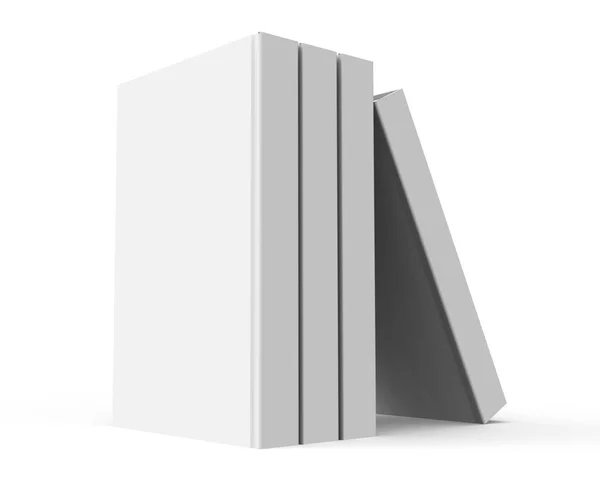 3D rendering books mockup — Stock Photo, Image