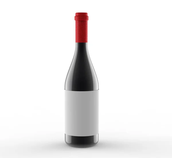 Opaque wine bottle — Stock Photo, Image