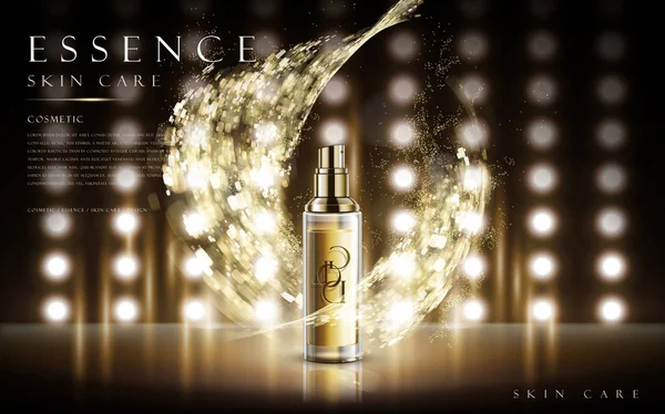 Essence soin de la peau annonce — Image vectorielle