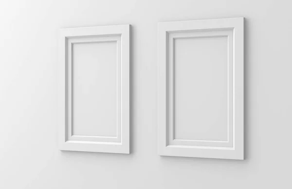 Dois quadros em branco — Fotografia de Stock