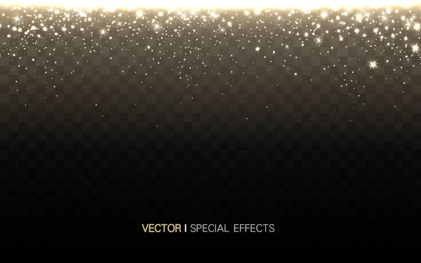 Glödande ljus element — Stock vektor