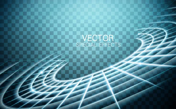 Tekniska ring bakgrund — Stock vektor