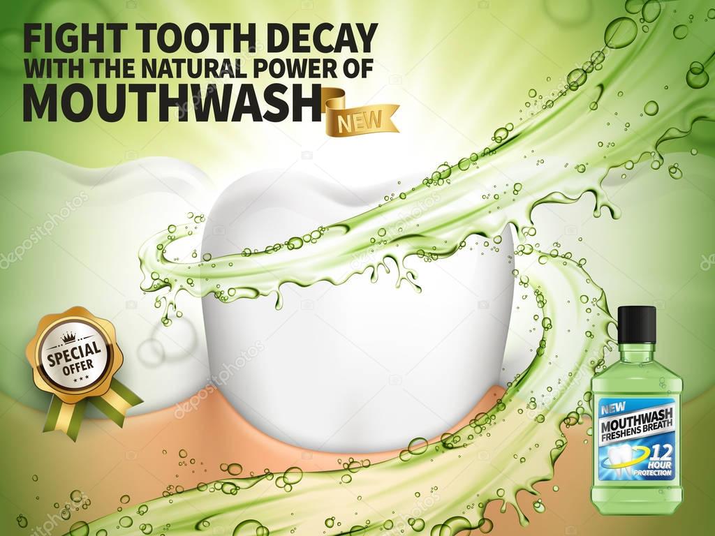 clean mouthwash ad