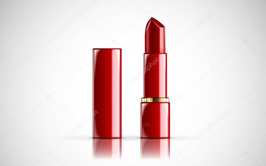 red lipsticks model