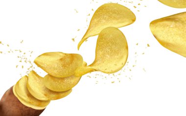 patates cipsi öğesi