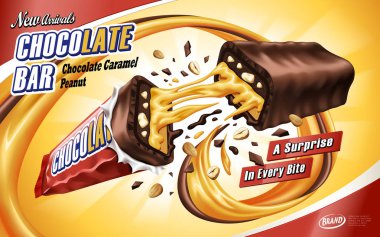 reklam çikolata karamel