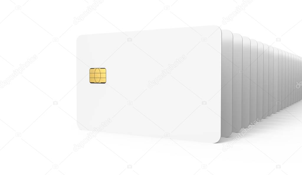 blank chip card
