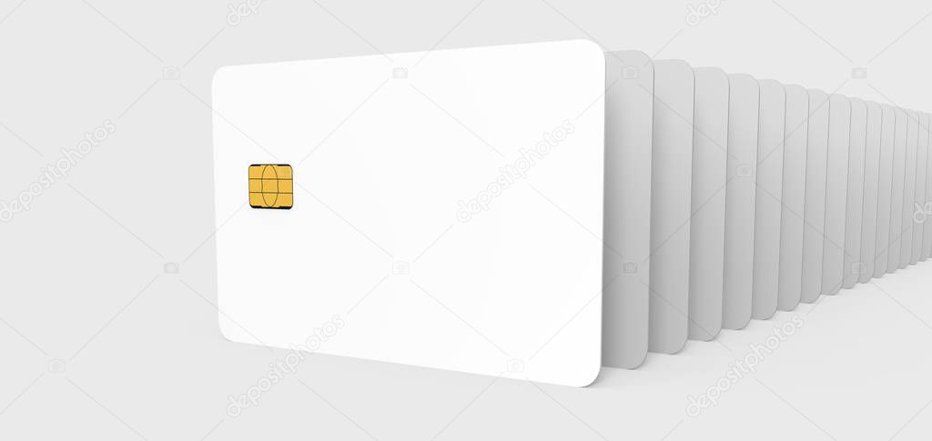 blank chip card