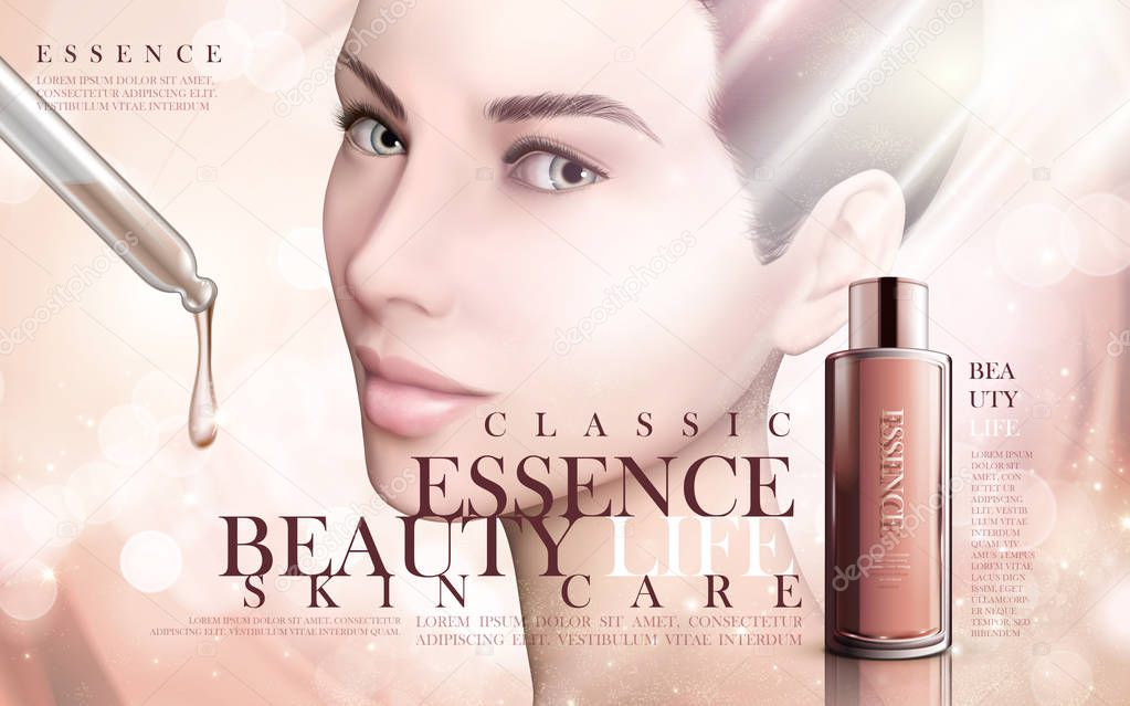skincare essence ad