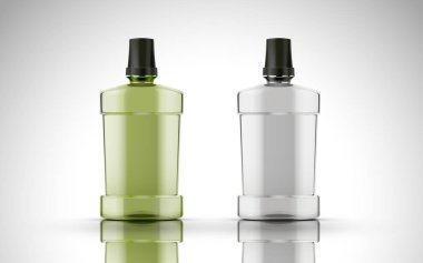 boş bir plastik şişe