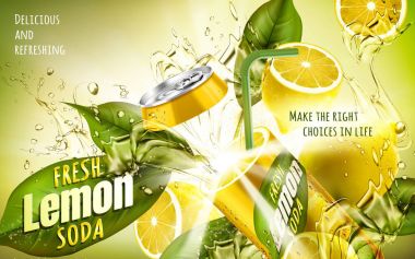 taze limon soda reklam