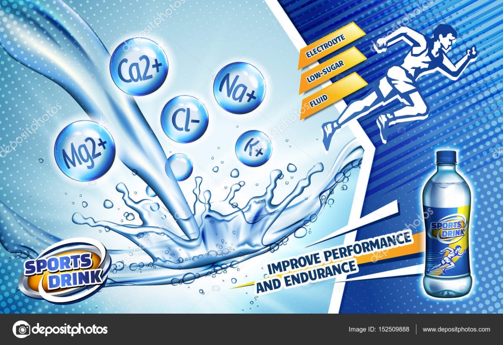 Sport Drink Ad Stock Vector Image By C Kchungtw