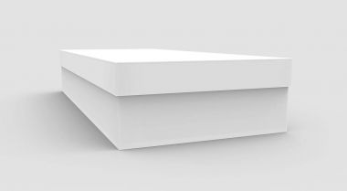 boş kağıt kutusu eğimli