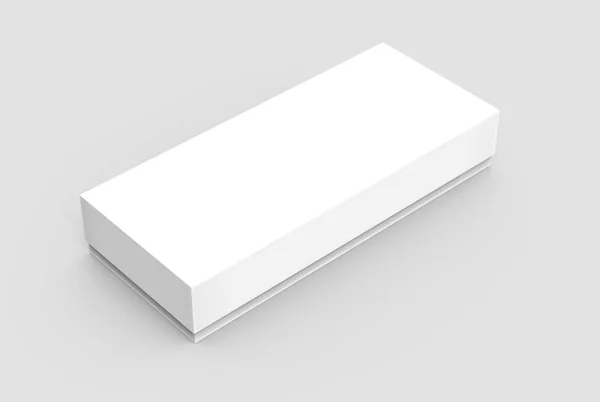 Tilt caja de papel en blanco — Foto de Stock