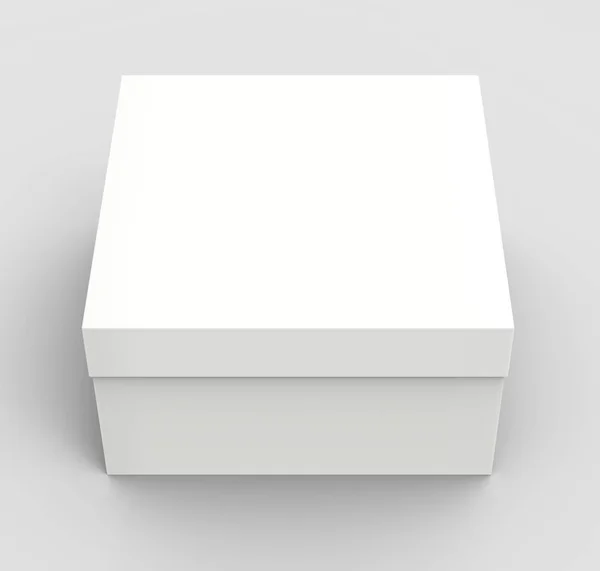 Blank paper box — Stock Photo, Image