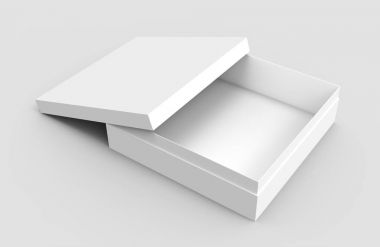 boş kağıt kutusu eğimli