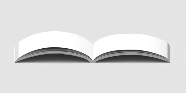 Šablona prázdné pevný obal knihy — Stock fotografie