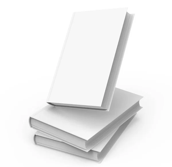 Blank hard cover book template — Stock Photo, Image