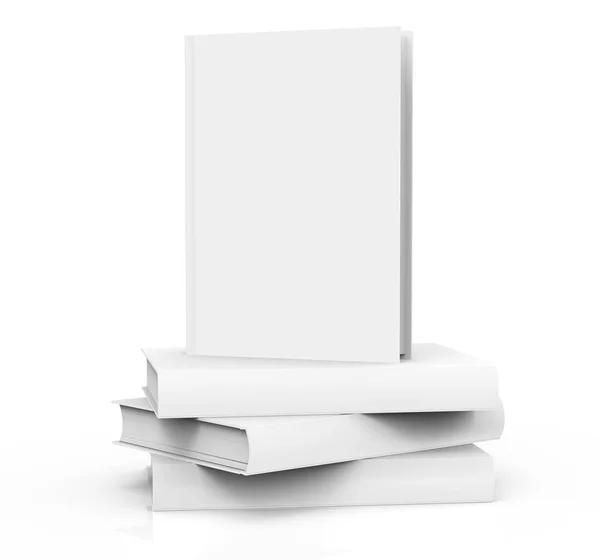 Blank hard cover book template — Stock Photo, Image