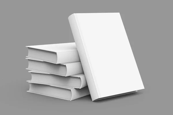 Plantilla de libro de tapa dura en blanco —  Fotos de Stock