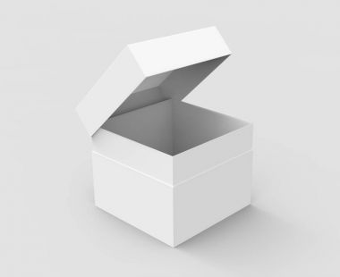 boş kağıt kutusu eğimli