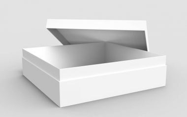 boş kağıt kutusu eğimli
