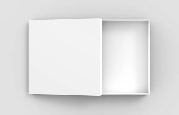 Boş kağıt kutusu — Stok fotoğraf