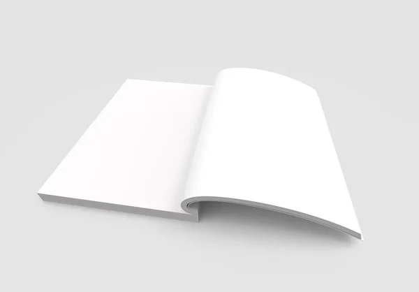 Puste twarda okładka książki szablon — Zdjęcie stockowe