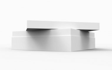 boş kağıt kutusu eğimli