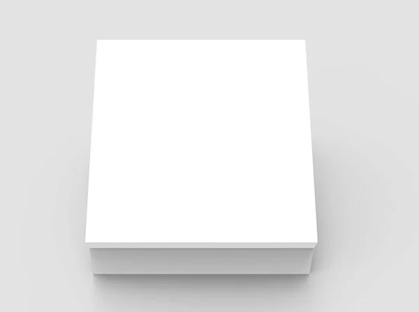 Caja de papel en blanco — Foto de Stock