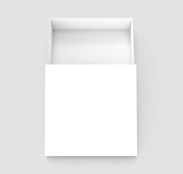 Blank paper box — Stock Photo, Image