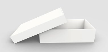 açılmış kağıt kutusu