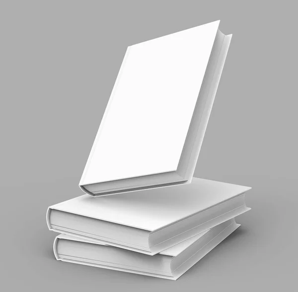 Blank hard cover book template — Stock Photo, Image