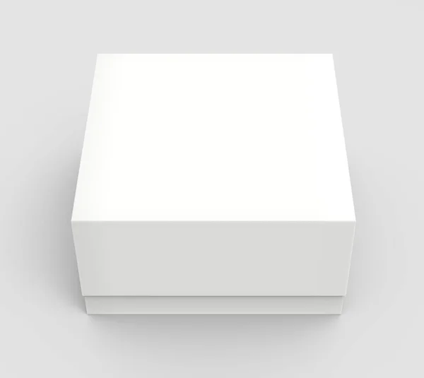 Blank paper box — Stock Photo, Image