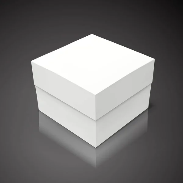 Γείρετε το κουτί λευκό χαρτί — Διανυσματικό Αρχείο