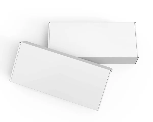 Roll end tuck top boxes — Stock Photo, Image