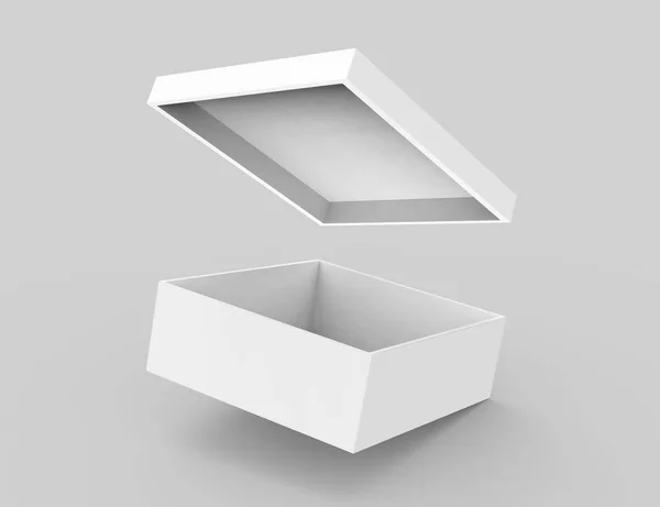 Blank paper box — Stock Photo, Image