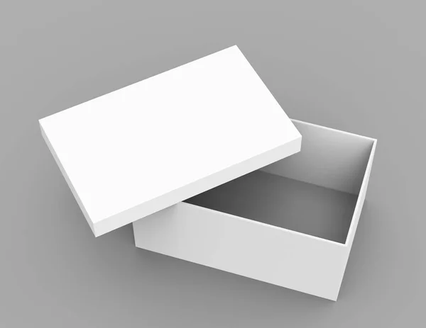 Prázdný papír Box — Stock fotografie
