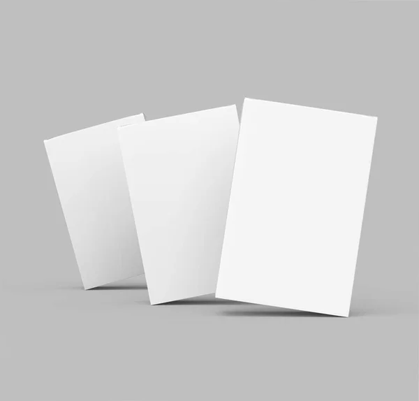 Blanco papier vakken — Stockfoto