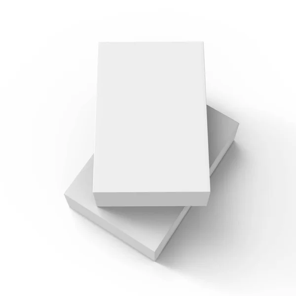 Blank paper boxes — Stock Photo, Image