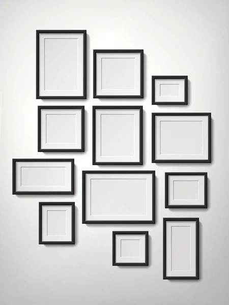 Foto frames-collectie — Stockvector